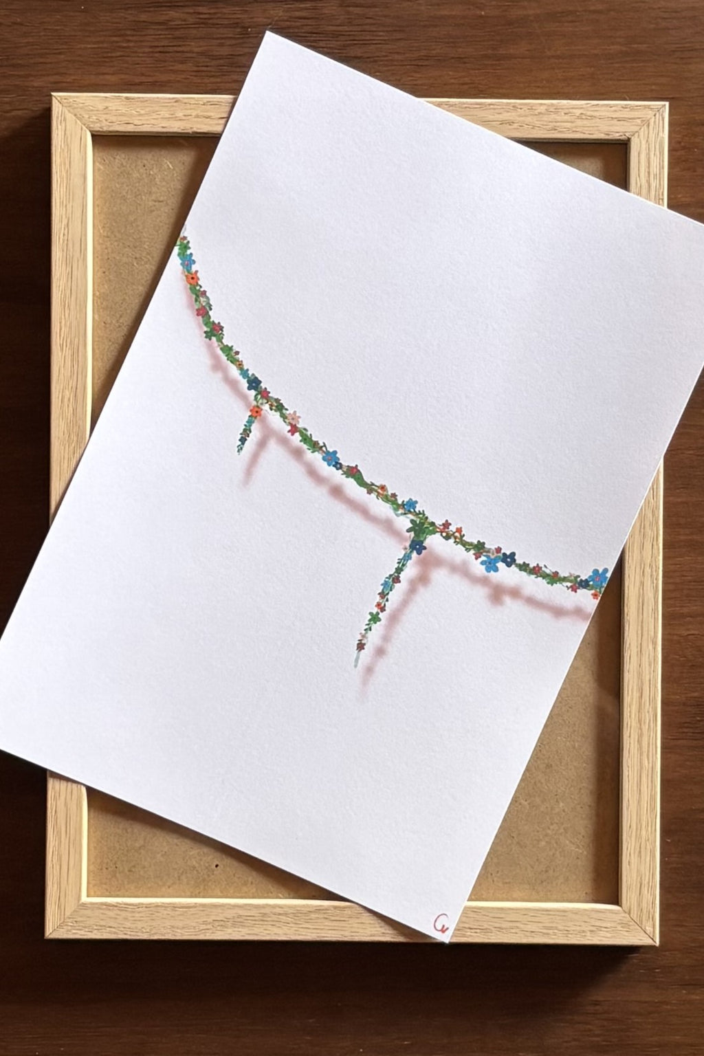 Tableau Poussières d'été A4