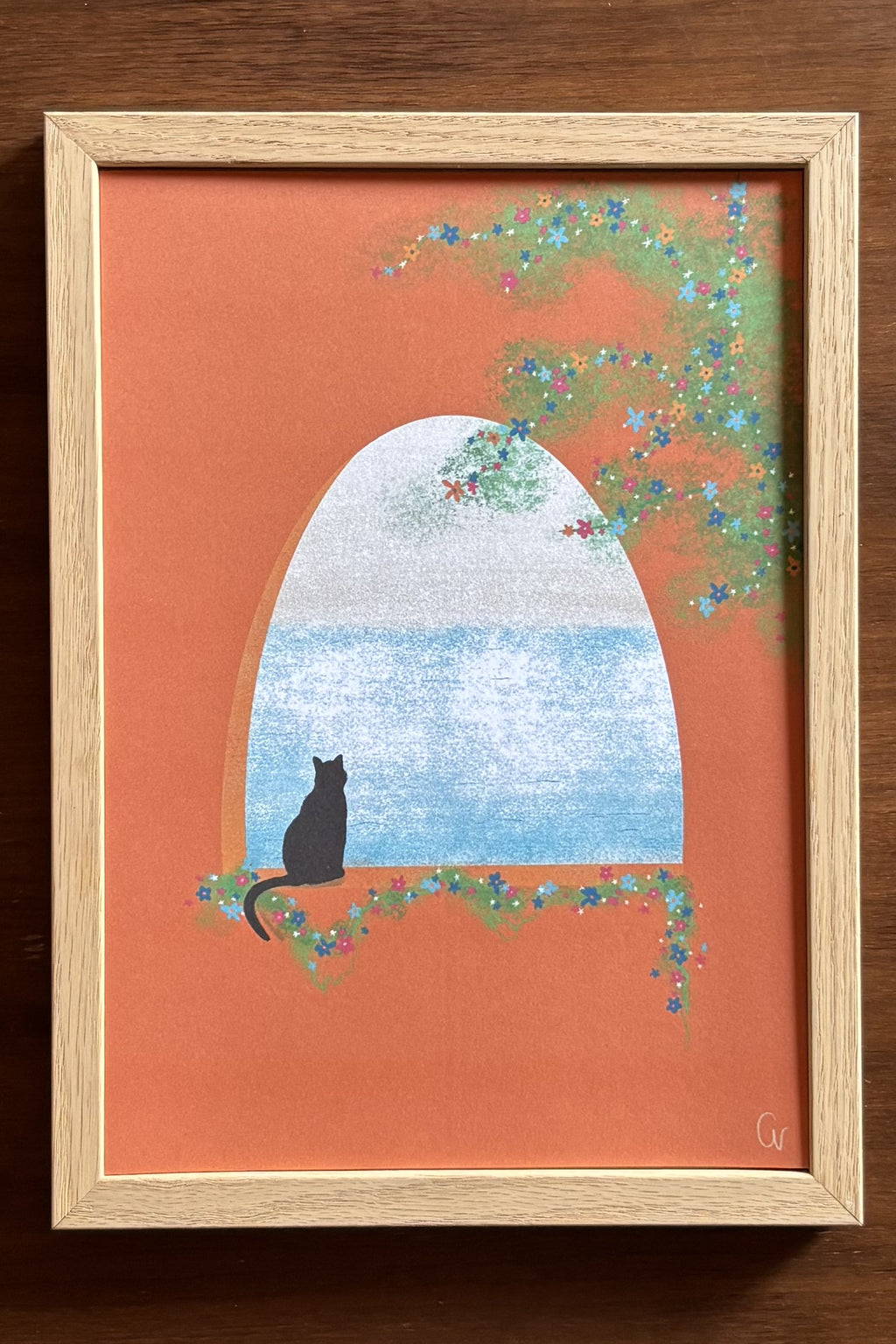 Tableau Poussières d'été A4