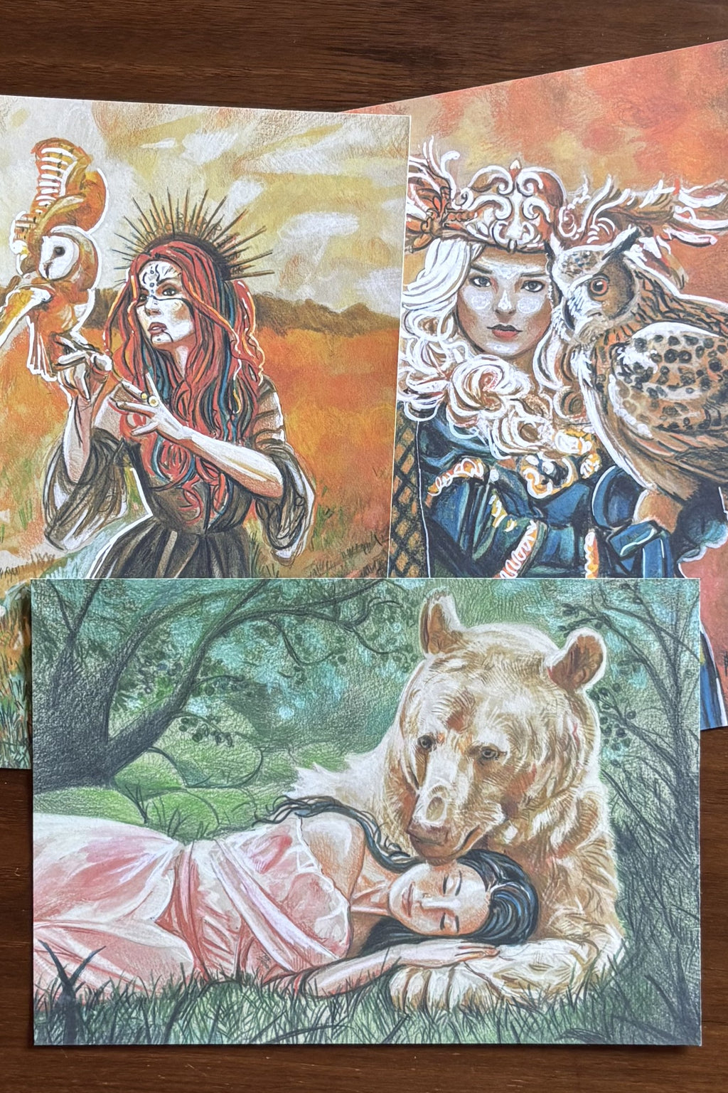 Trio Lady's wild A4