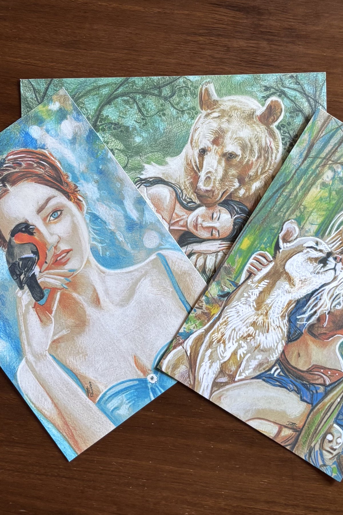 Trio Lady's wild A4