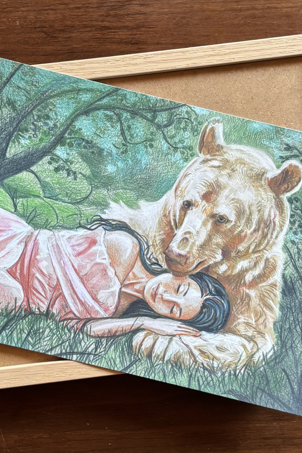 Tableau Lady's wild A5