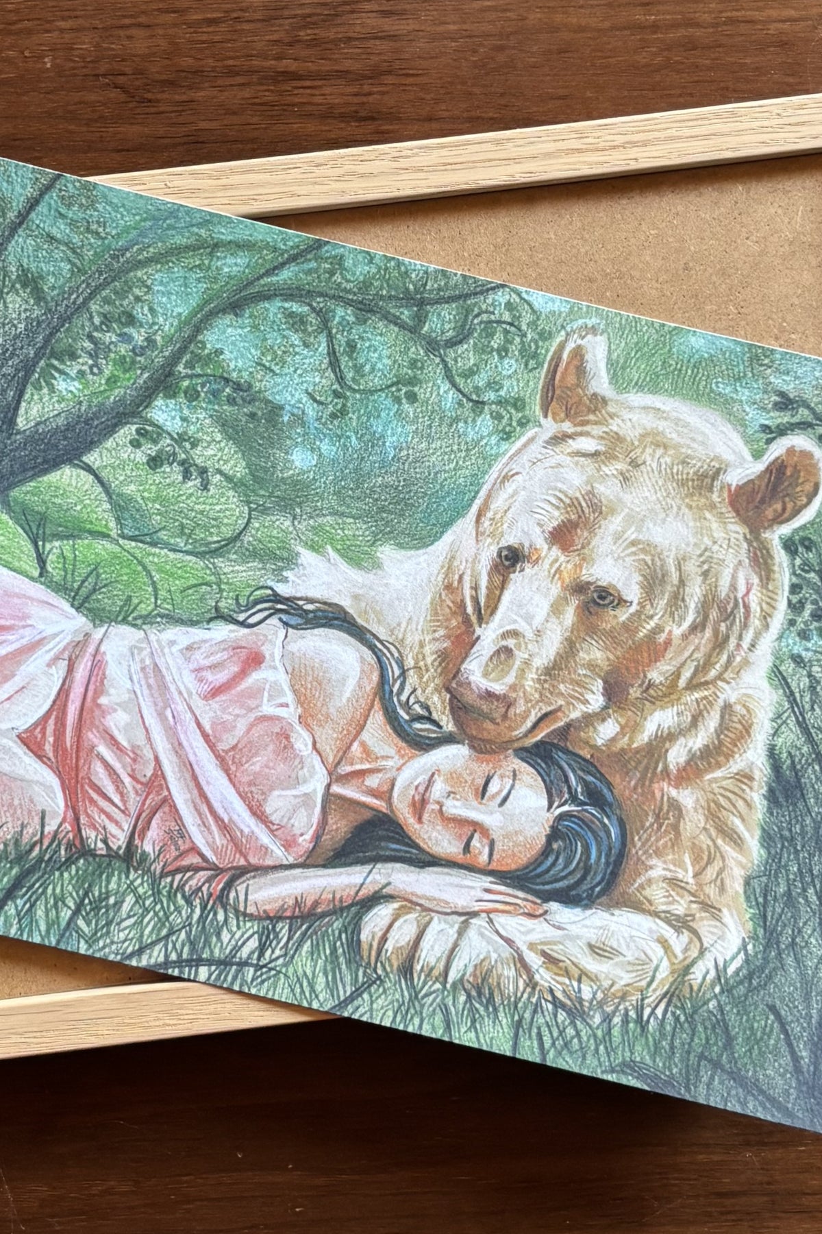 Tableau Lady's wild A5