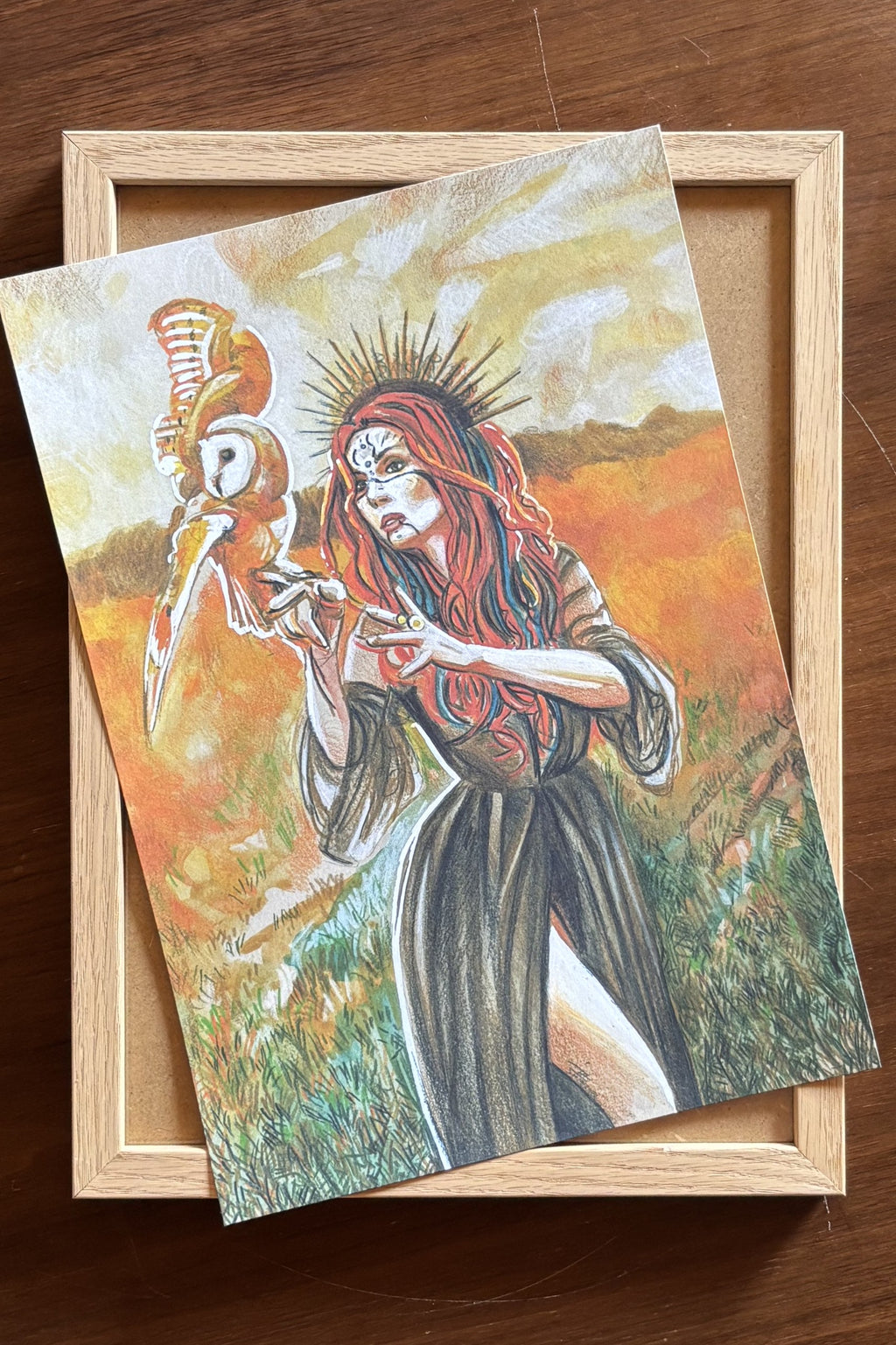 Tableau Lady's wild A4