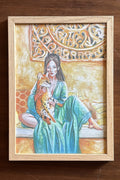Tableau Lady's wild A5