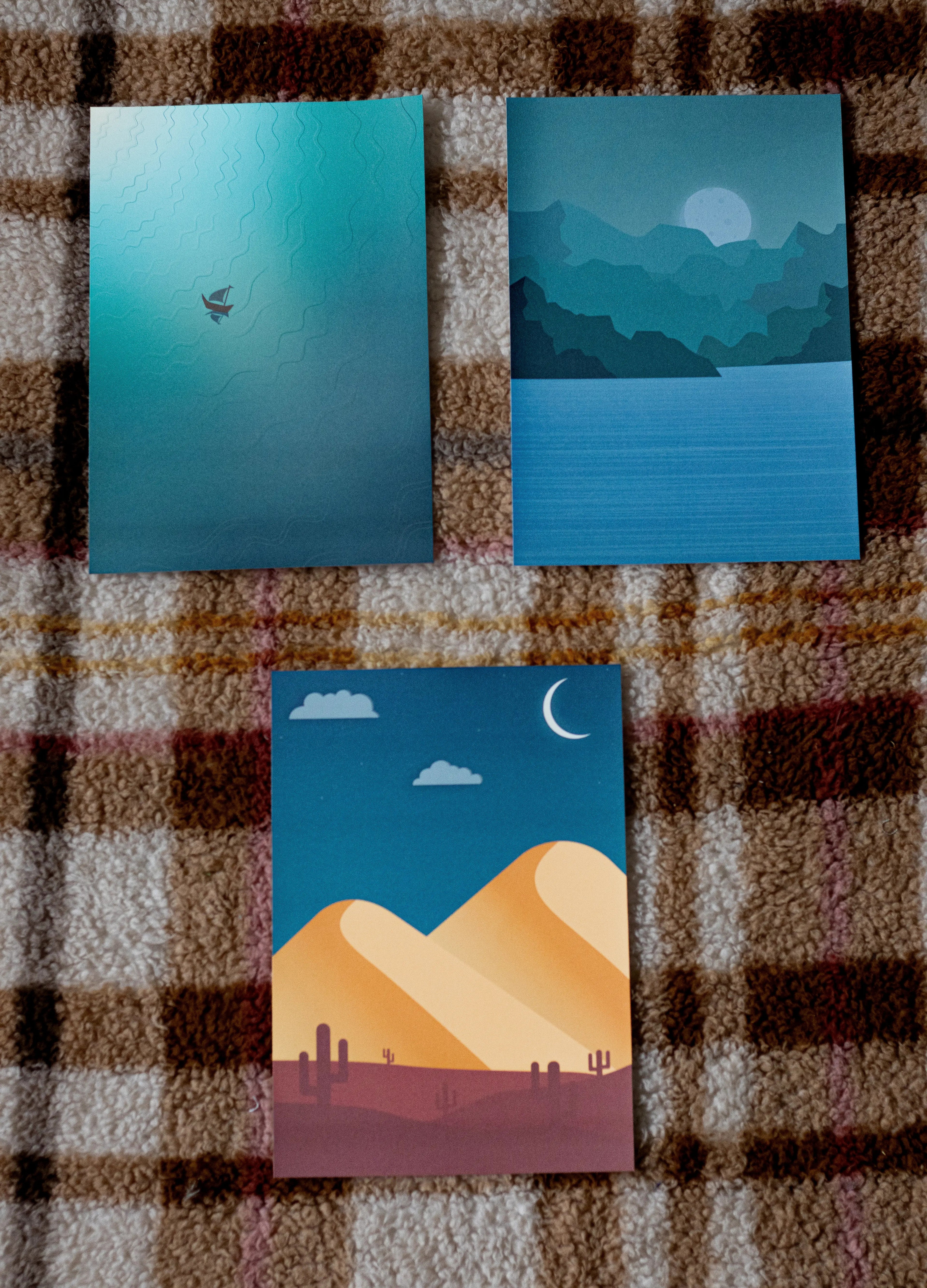 Trio Affiches Design